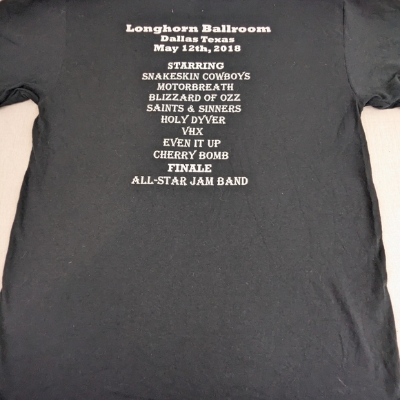 Texxas Jam Tribute Festival Longhorn Ballroom, Dallas, Texas 5.12.18 - Picture 9 of 10